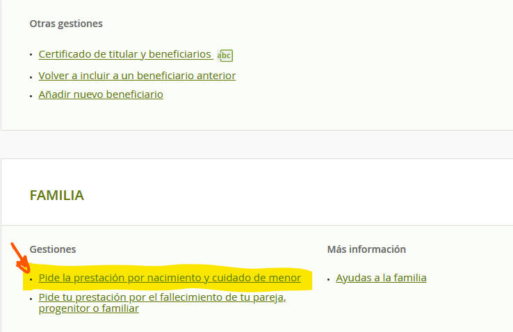 Prestación