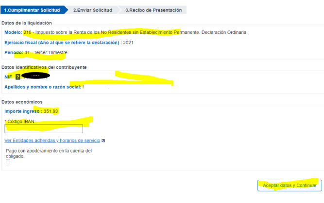 Generar NRC Directo