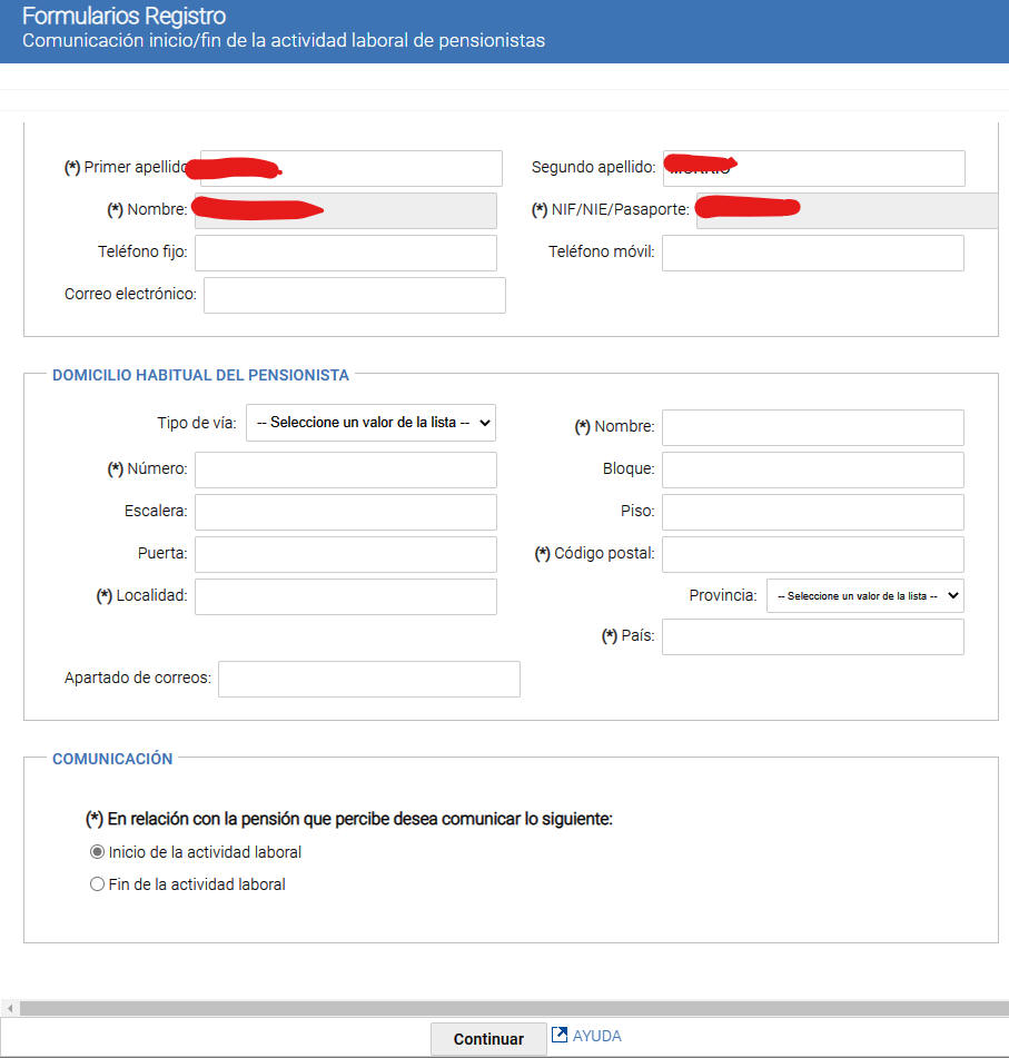 Formulario