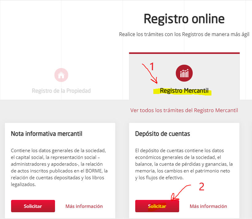 Registro Mercantil