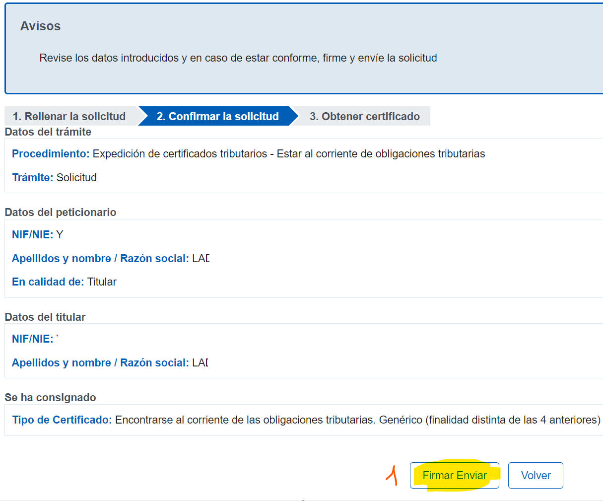 Estar al corriente obligaciones tributarias 5
