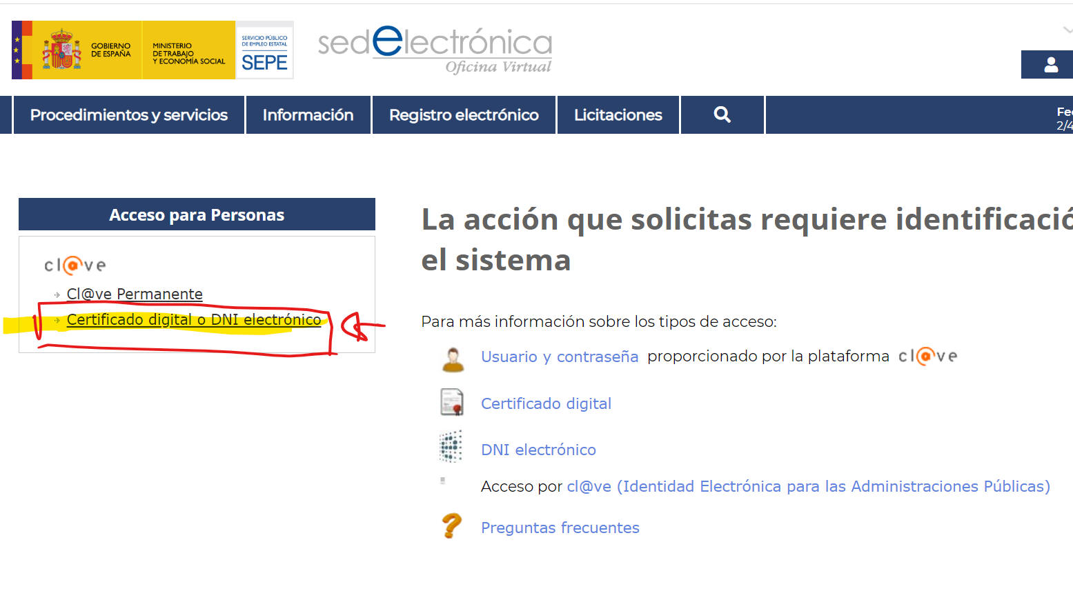 Identificación
