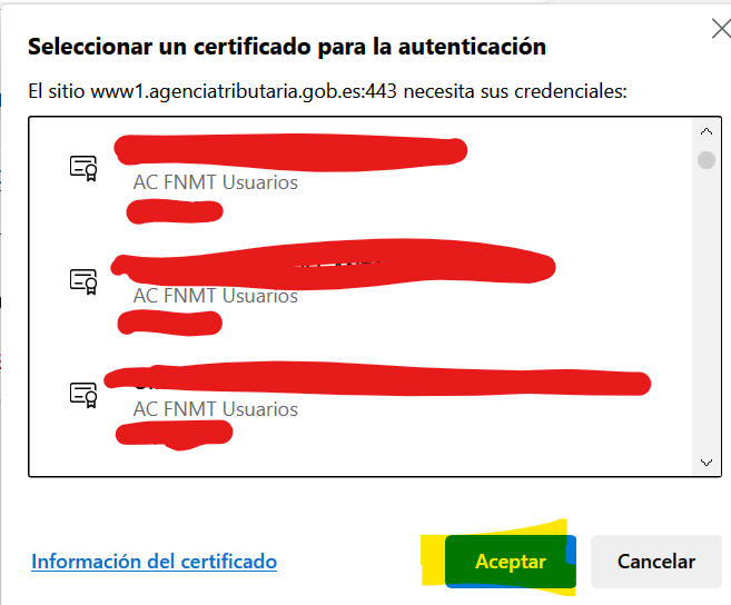 certificado
